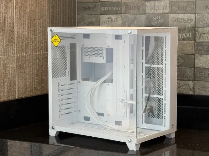 Gabinete Gamer Acegeek Mercury R425, Mid-Tower, Lateral de Vidro, Branco
