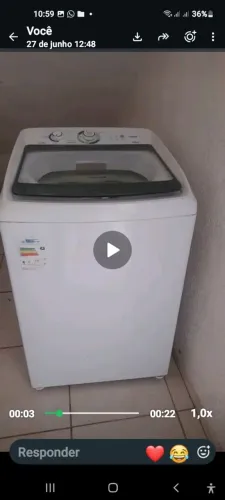 Máquina de lavar 12kg consul