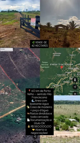 Lote de 42 hectares