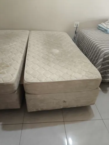 Cama box Solteiro + Colchão