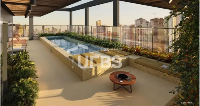 Excelente opção para moradia ou investimento. 1 studio sendo 1 suíte e 1 lavabo, com 1 vag