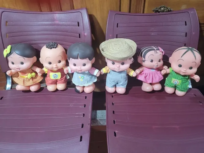 Vendo bonecos da turma da Mônica bonitinho