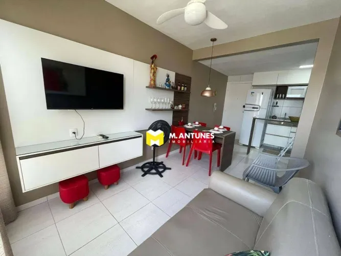 Apartamento com 1 dormitório à venda, 35 m² por R$ 310.000,00 - Muro Alto - Ipojuca/PE
