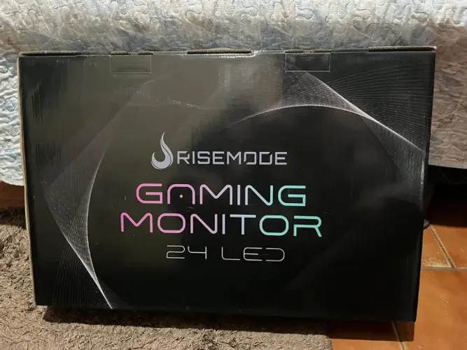 Monitor Curvo Rise Mode 24", Full HD, 100Hz, IPS, HDMI (LACRADO)