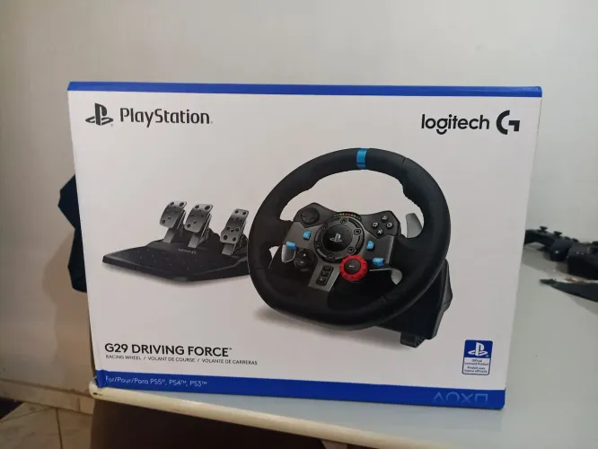 Volante G29 + cockpit na garantia