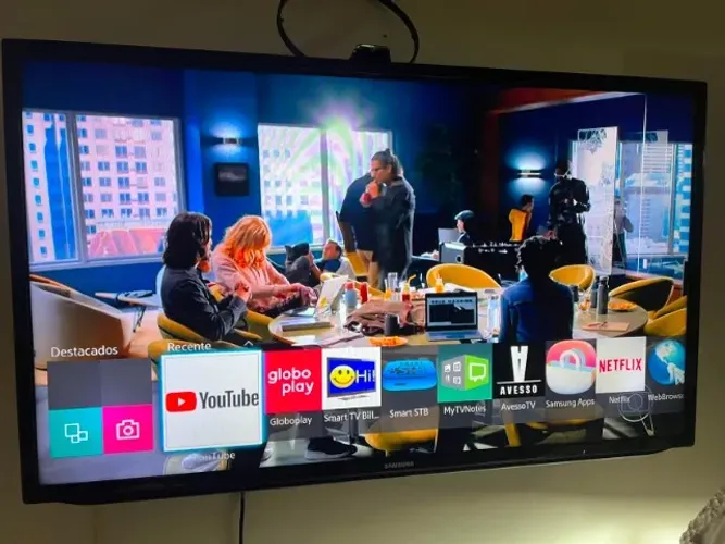 TV Smart Samsung Semi nova 40 polegadas tudo original igual NOVA Entrego via Uber
