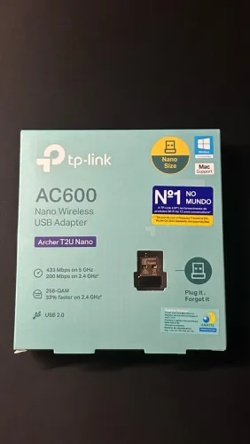 Adaptador Wi-Fi USB TP-Link AC600 Dual Band