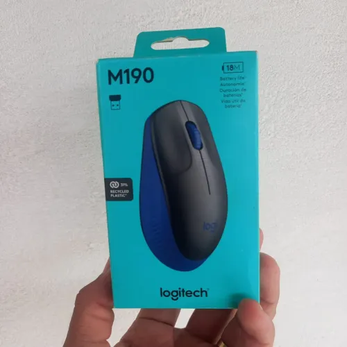 mouse sem fio, m190 logitech