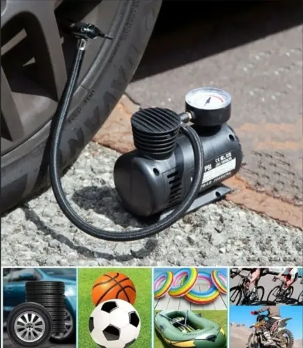 Vendo Mini Compressor Ar Automotivo Portátil 250psi Multilaser 12v Preto 12v 