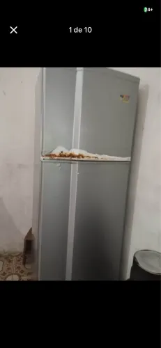 Geladeira com defeito