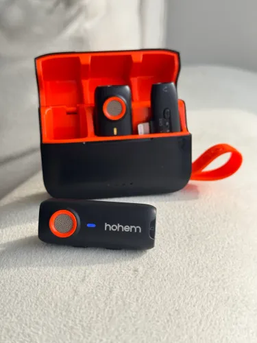 Microfone sem fio Hohem Mic-01 Lapela