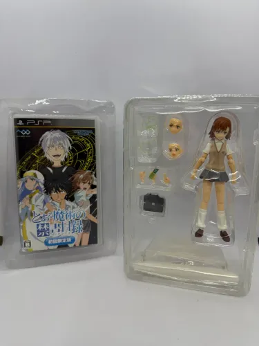 Jogo PSP Toaru Majutsu no Index - Edição Limitada Completa + Figma Misaka Mikoto - Japonês