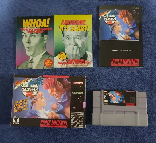Street Figther Alpha 2 Super Nintendo original
