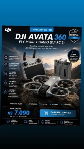 Drone DJI Avata 360 Fly More Combo