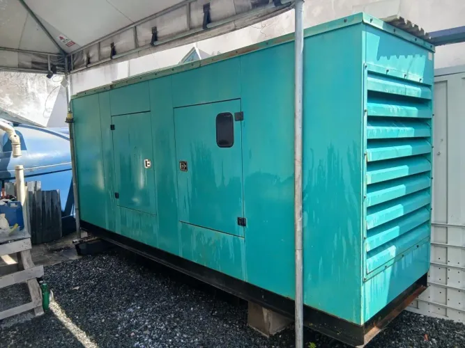 Gerador de energia elétrica 260 KVA Silenciado