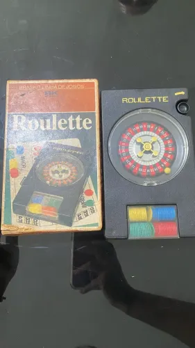 Jogo roullete braskit anos 70