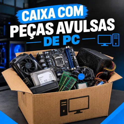 Caixa de peças avulsas de Pc