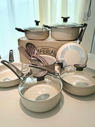 Jogo de Panelas Imperial 10 Peças - Modernidade para sua Cozinha