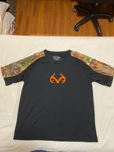 Camiseta Realtree Staghorn Orange