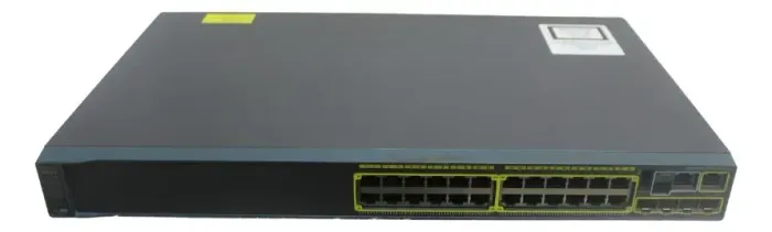 Switch Gigabit Cisco 2960s 24 Portas 24ts-l E 04 Sfp 2960s 24p