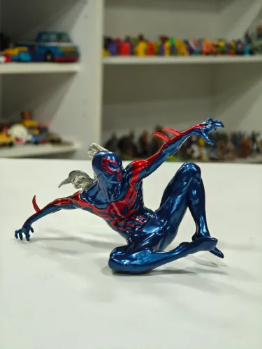 Action Figure Spider-man 2099 Marvel Act/cut Original Sega (Sem Base)