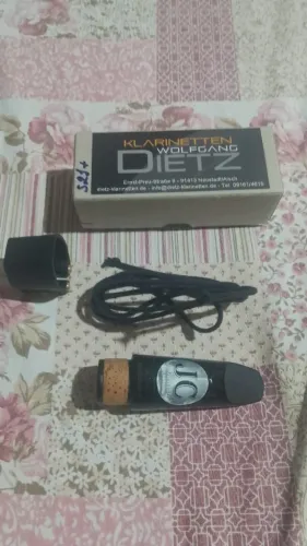 Boquilha Dietz nova  para clarineta Bb