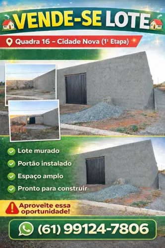 Lote espaçoso