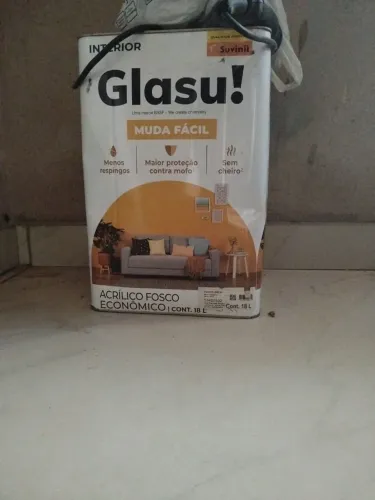 Galão de tinta 18 litros branco gelo