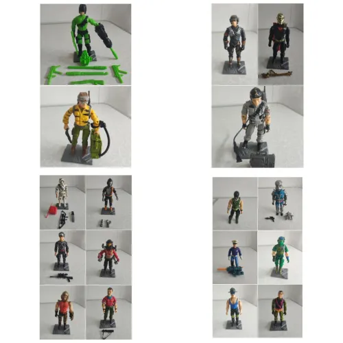 Lote Antigo Comandos em Ação Estrela / G.I. Joe - Anos 80/90 (Com Phantom X-19)