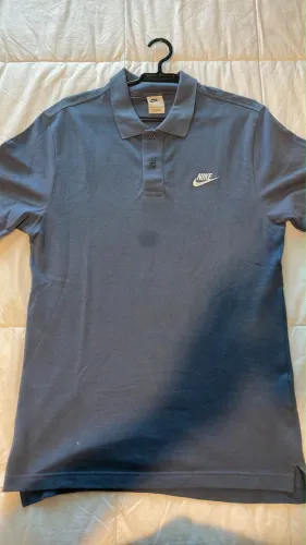 camiseta polo nike azul original tamanho P