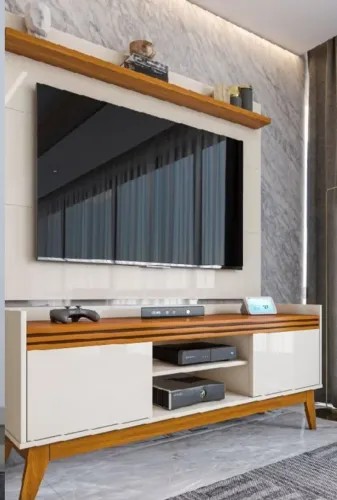 Rack com painel