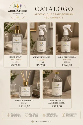 Água perfumada / Home Spray