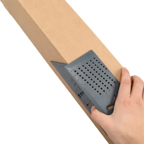 Esquadro Régua 3D Ângulos - Esquadro Japonês
