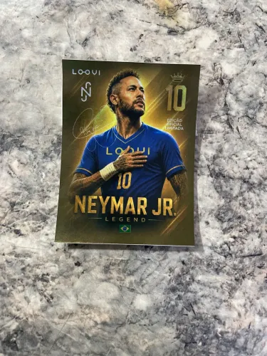 Figurinha Lendária Neymar Jr. Loovi Original - Rara Colecionador