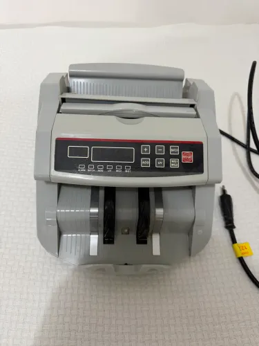 Máquina Contar Cédulas Dinheiro Detector De Notas Falsas