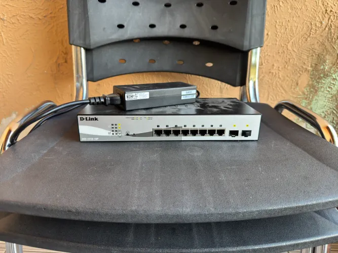Switch 10 portas poe