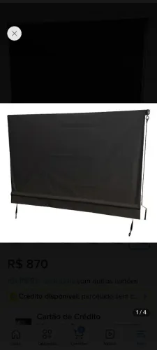 Toldo retrátil 3x3m