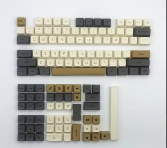 Keycaps Perfil XDA - 125 Teclas