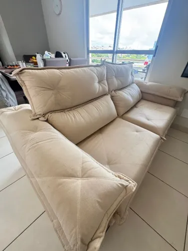 Sofá 2 lugares retrátil 2,00x1,20