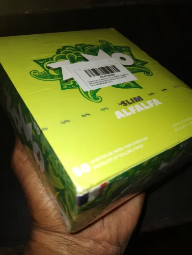 SEDA ZOMO SLIM ORGÂNICA ALFAFA KING SIZE - NÃO ENTREGO - RETIRAR NO CENTRO DE BAURU