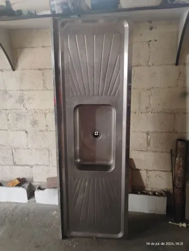 Pia de Aço Inox 1,80m