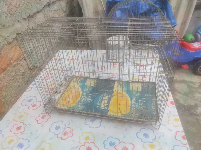 Vendo 2 gaiolas de ferro BARATAAA