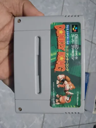 Fita de super nitendo donkey Kong