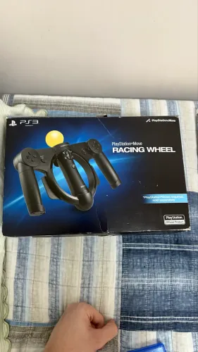 Playstation move racing wheel (na caixa)