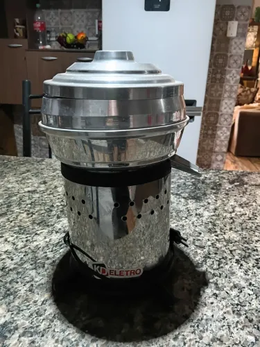 Espremedor Industrial KD Eletro 500W Inox Laranja/Limão - Funcionando