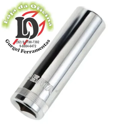 Soq sextavado longo 1/2 17mm SATA