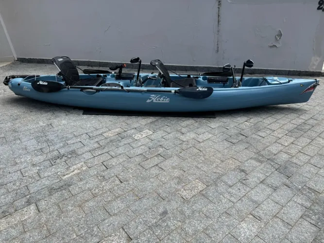 Caiaque Hobie Mirage Oasis Duplo Único no Brasil