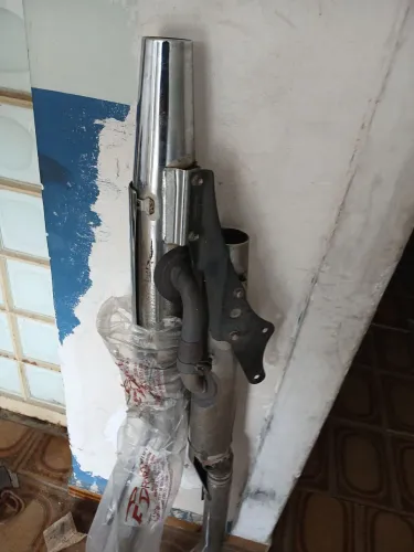 Escapamento original honda shadow 750 2009 injetada  