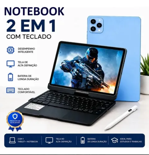 Notebook gamer limited 14 , 12 gb de ram 256 de armazenamento . Estudo / gamer