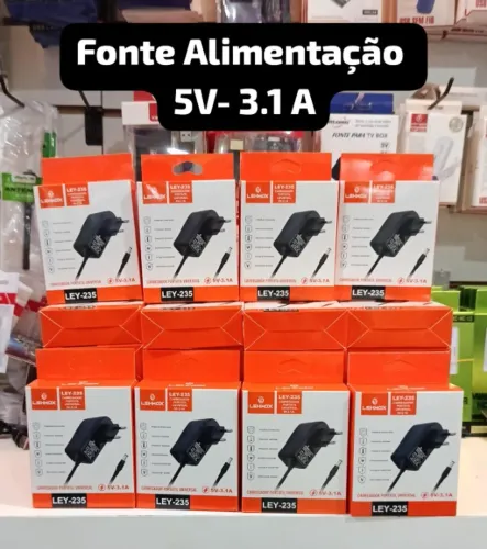 ?Fonte 5V 3A Universal - Ideal TV Box, Câmeras e Raspberry?